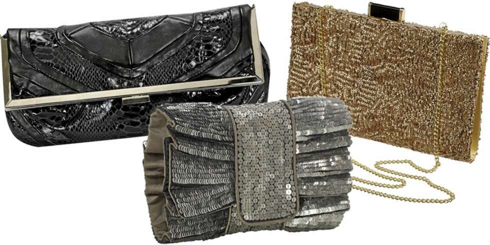 FRA VENSTRE: Oasis (kr 289), Accessorize (kr 298), Gina Tricot (kr 199). FRA VENSTRE: Oasis (kr 289), Accessorize (kr 298), Gina Tricot (kr 199).