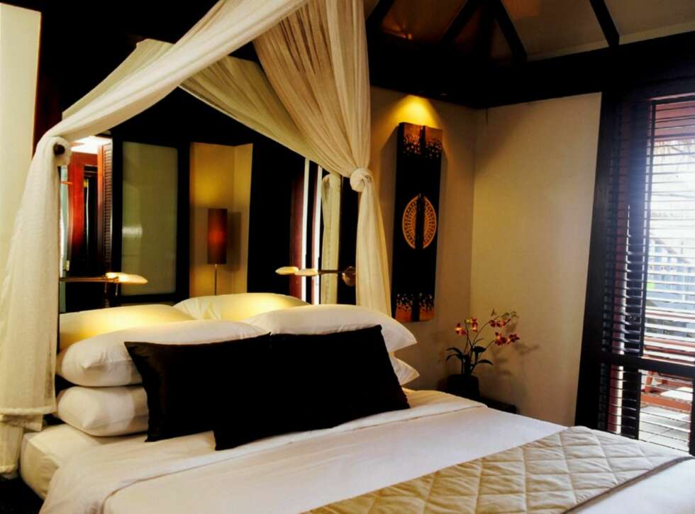 CHEDI PHUKET: Nummer ni på listen over verdens beste hoteller er Chedi Phuket i Thailand. CHEDI PHUKET: Nummer ni på listen over verdens beste hoteller er Chedi Phuket i Thailand.