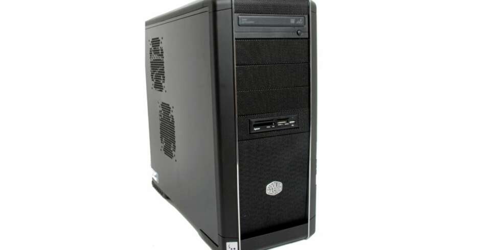 Kabinettet fra Coolermaster har en ren og pen design. Kabinettet fra Coolermaster har en ren og pen design.