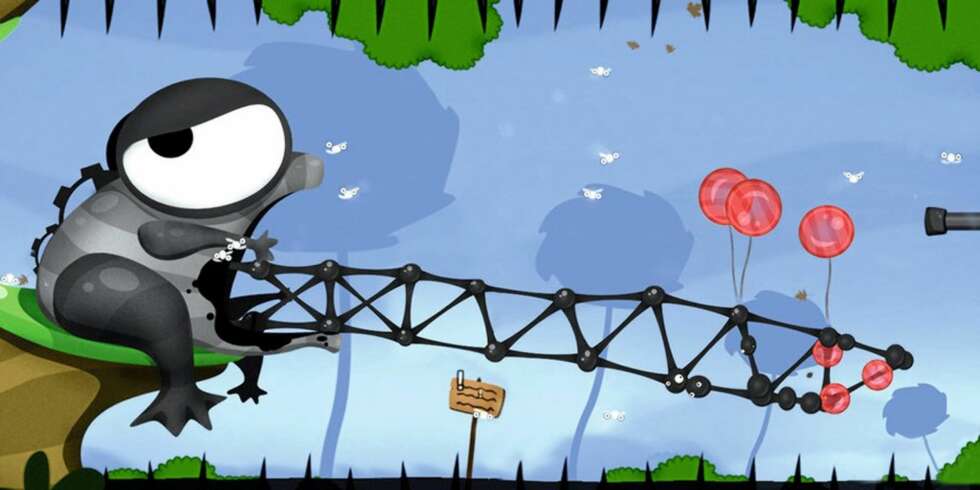 World of Goo: Genialt, vakkert, morsomt og billig spill. World of Goo: Genialt, vakkert, morsomt og billig spill.