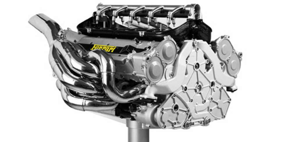 STUEPYNT: En ekte Formel 1-motor må være noe av den kuleste pynten det er mulig å få tak i. STUEPYNT: En ekte Formel 1-motor må være noe av den kuleste pynten det er mulig å få tak i.