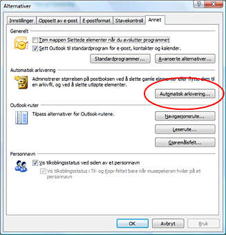 ARKIVER FOR YTELSE: Blir innboksen for stor, kan Outlook bli veldig tregt. Dette løses enkelt ved å arkivere e-post. ARKIVER FOR YTELSE: Blir innboksen for stor, kan Outlook bli veldig tregt. Dette løses enkelt ved å arkivere e-post.