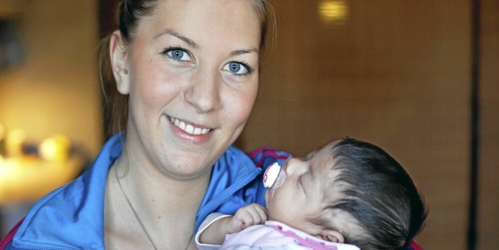 NY GENERASJON: Marianne og Aurora bor fortsatt hjemme hos Mariannes foreldre. NY GENERASJON: Marianne og Aurora bor fortsatt hjemme hos Mariannes foreldre.