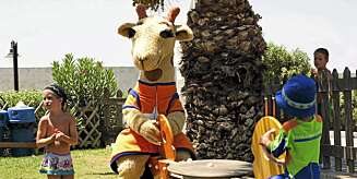 LEKEHUS: Enkelte hotell har Lollo og Bernies Miniland, der barna kan leke og hilse på Lollo og Bernie. LEKEHUS: Enkelte hotell har Lollo og Bernies Miniland, der barna kan leke og hilse på Lollo og Bernie.
