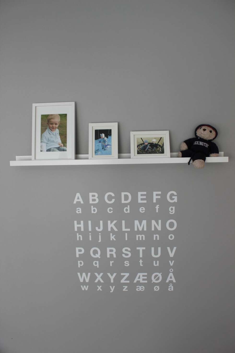 Detalj fra barnerommet. Detalj fra barnerommet.