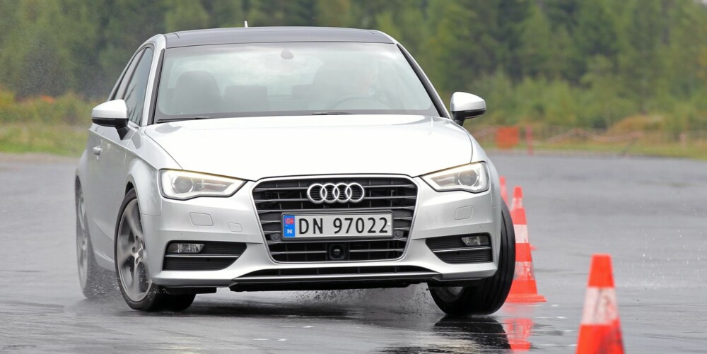 HVASS: Rask respons, godt grep og nydelig balanse. Det er nye Audi A3 i kortform. HVASS: Rask respons, godt grep og nydelig balanse. Det er nye Audi A3 i kortform.