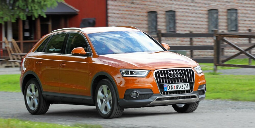 FORHJULSDREVEN: Haldex-systemet overfører litt av kreftene til bakhjulene hele tiden, men Q3 har likevel en forhjulsdrevet karakter - spesielt hvis man sammenligner med hovedkonkurrenten BMW X1. FORHJULSDREVEN: Haldex-systemet overfører litt av kreftene til bakhjulene hele tiden, men Q3 har likevel en forhjulsdrevet karakter - spesielt hvis man sammenligner med hovedkonkurrenten BMW X1.