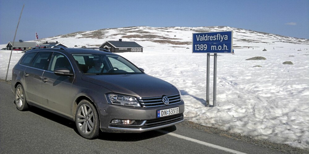 VARIERTE VEIER: I langtestene våre få vi kjørt bilen på alle mulige veier. Her fra Valdresflya. VARIERTE VEIER: I langtestene våre få vi kjørt bilen på alle mulige veier. Her fra Valdresflya.