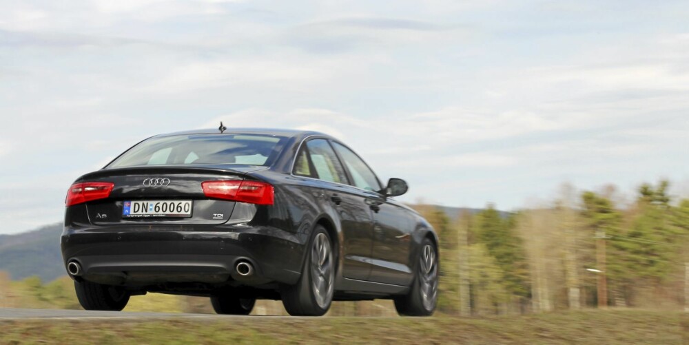 LANGER UT: En svingete landevei er favorittstrekningen i en Audi A6 3,0 TDI quattro. LANGER UT: En svingete landevei er favorittstrekningen i en Audi A6 3,0 TDI quattro.