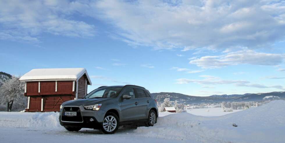 TRIVES: På vinterføre får du virkelig uttelling for 4WD og robuste veiegenskaper i Mitsubishi ASX. TRIVES: På vinterføre får du virkelig uttelling for 4WD og robuste veiegenskaper i Mitsubishi ASX.