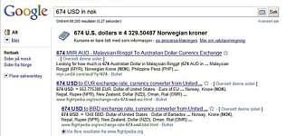 VALUTA: Lurer du på hva noe du finner på nettet koster? Bruk Googles innebygde valutakalkulator. VALUTA: Lurer du på hva noe du finner på nettet koster? Bruk Googles innebygde valutakalkulator.