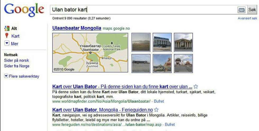 KART: Skriv kart foran et stedsnavn eller et postnummer og Google gir deg kartet. KART: Skriv kart foran et stedsnavn eller et postnummer og Google gir deg kartet.