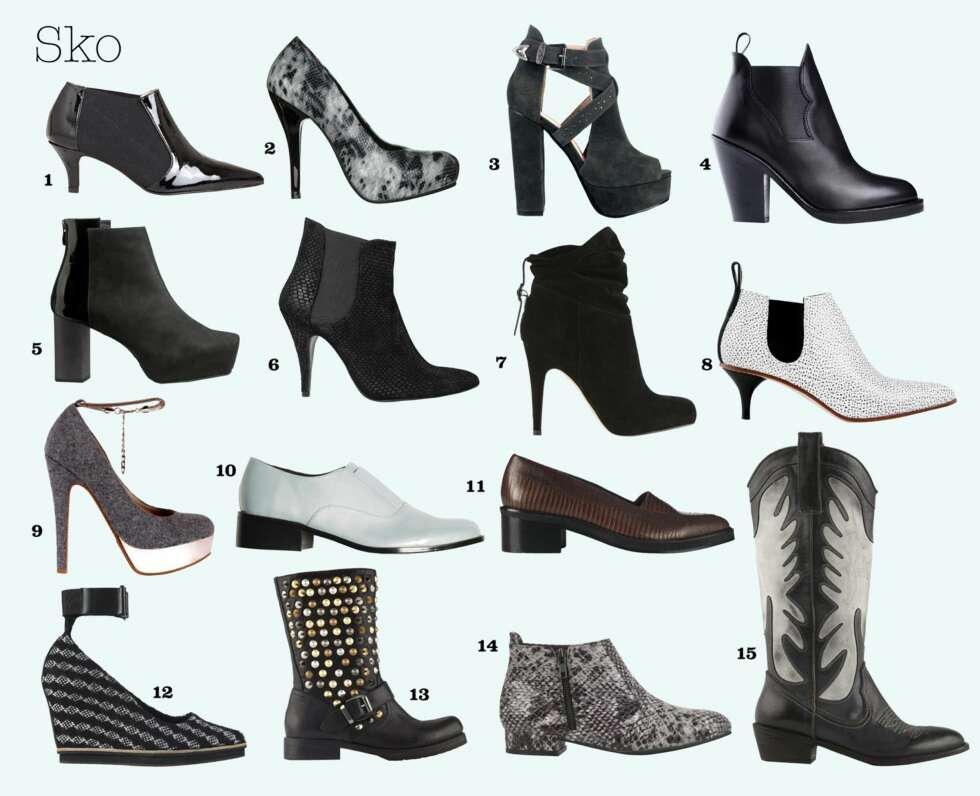ROCKA SKO: Bruk svarte boots sammen med søte romantiske kjoler. Da får du et kontrastfylt og kult antrekk. ROCKA SKO: Bruk svarte boots sammen med søte romantiske kjoler. Da får du et kontrastfylt og kult antrekk.