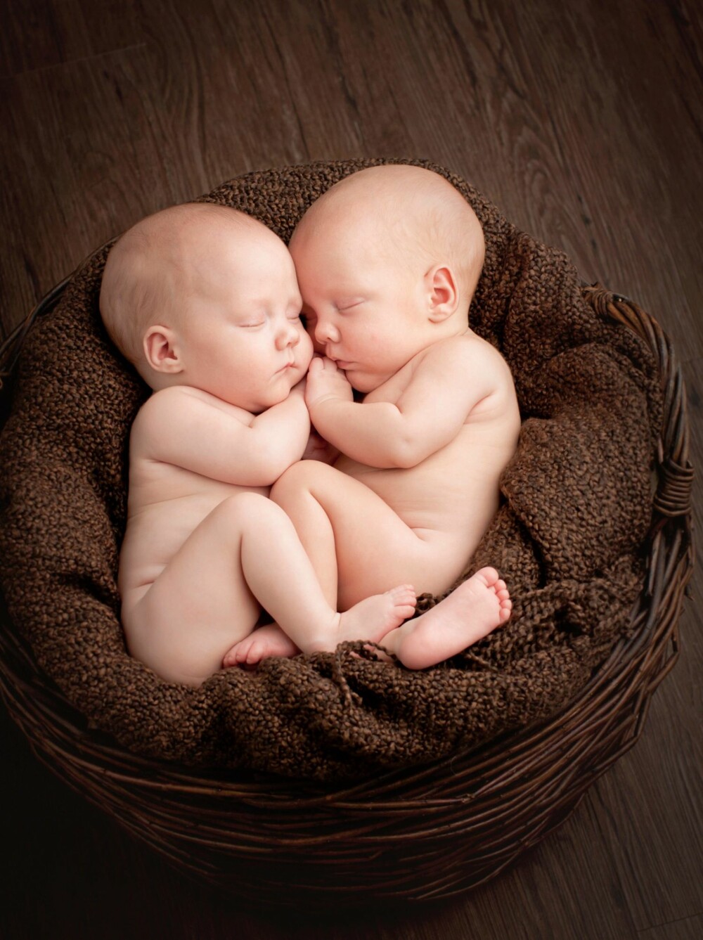 SAMMEN FOR ALLTID: Tvillingene Frikk og Vetle koser seg sammen, og virker ikke brydd av fotografen som foreviger øyeblikket. SAMMEN FOR ALLTID: Tvillingene Frikk og Vetle koser seg sammen, og virker ikke brydd av fotografen som foreviger øyeblikket.