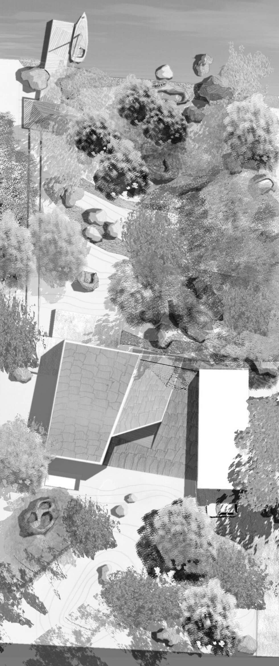 Situsjonsplan V-House Situsjonsplan V-House