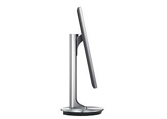 TYNN: Selve skjermen på Samsung SB970 er svært tynn. Derfor er det litt dumt at den er avhengig av den svære foten på grunn av alle tilkoblingene. TYNN: Selve skjermen på Samsung SB970 er svært tynn. Derfor er det litt dumt at den er avhengig av den svære foten på grunn av alle tilkoblingene.