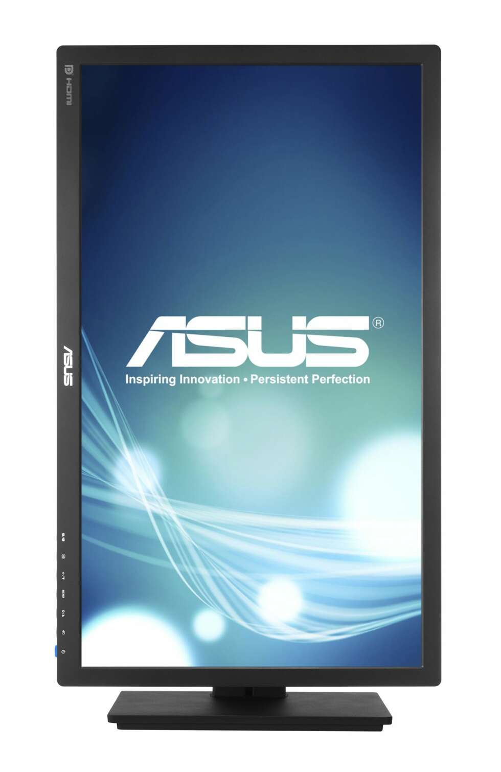 FLEKSIBEL: Asus PB278Q har gode ergonomiske muligheter, og kan vippes på høykant også. FLEKSIBEL: Asus PB278Q har gode ergonomiske muligheter, og kan vippes på høykant også.
