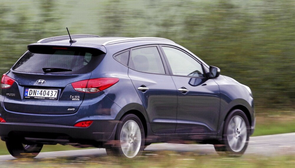 TRIVELIG: Hyundai ix35 er på nesten alle måter en ordentlig trivelig bil. TRIVELIG: Hyundai ix35 er på nesten alle måter en ordentlig trivelig bil.