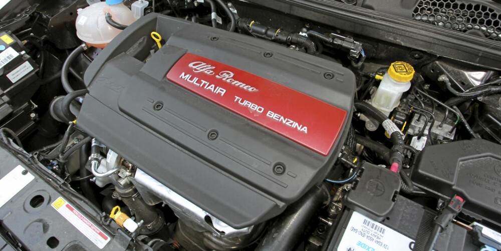 Alfa Romeo Giulietta kommer med en av verdens beste 1,4-liters bensinturbo-motorer. Alfa Romeo Giulietta kommer med en av verdens beste 1,4-liters bensinturbo-motorer.