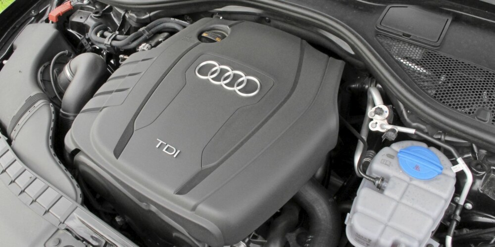RASK: En to-liters diesel holder i massevis, selv i Audi A6. RASK: En to-liters diesel holder i massevis, selv i Audi A6.