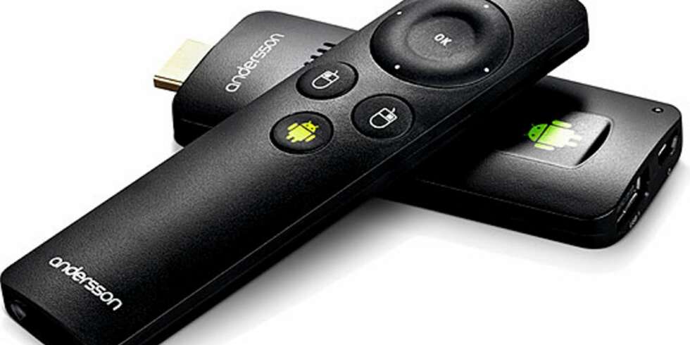 GOD FJERNKONTOROLL: Fjernkontrollen til Andersson ADS 2.0 ligner til forveksling på fjernkontrollen som følger med Apple TV. GOD FJERNKONTOROLL: Fjernkontrollen til Andersson ADS 2.0 ligner til forveksling på fjernkontrollen som følger med Apple TV.