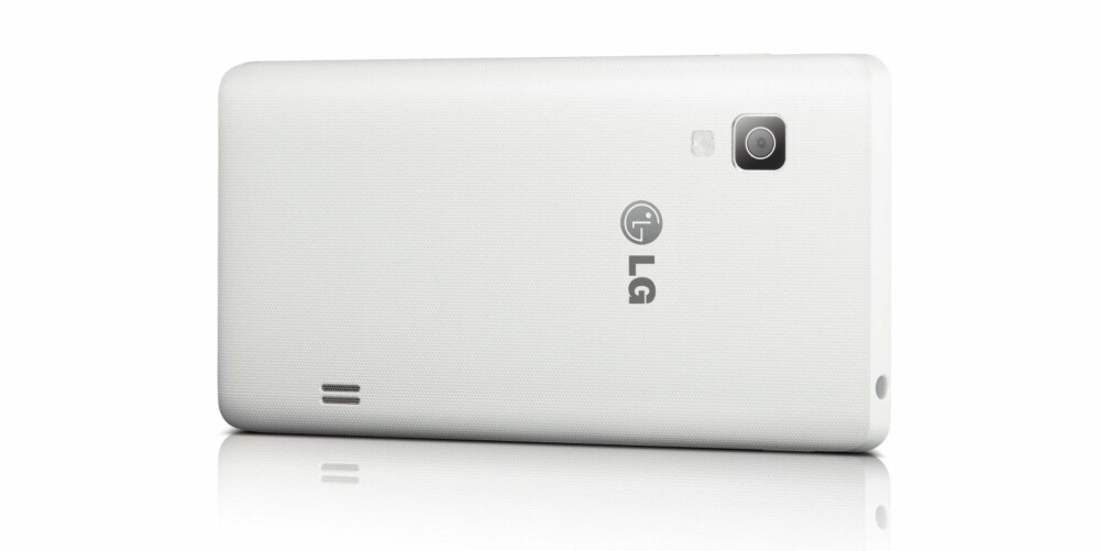 PEN: LG Optimus L5 har et pent og rent utseende. PEN: LG Optimus L5 har et pent og rent utseende.