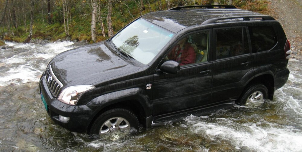 TAR SEG FREM: Land Cruiser er kjent for sine terrengegenskaper. FOTO: Privat TAR SEG FREM: Land Cruiser er kjent for sine terrengegenskaper. FOTO: Privat