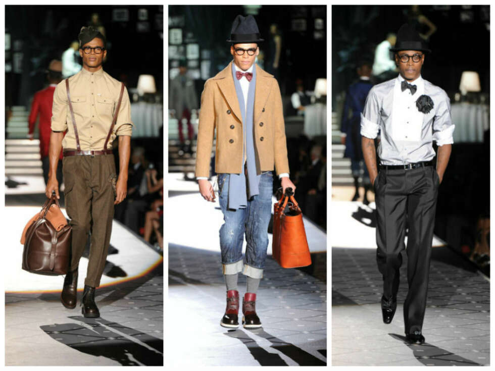 VINTAGE: Ifølge både Ragnarsson og Mogseth er vintagestilen kommet for å bli. Her fra visningen til Dsquared2 i fjor sommer. VINTAGE: Ifølge både Ragnarsson og Mogseth er vintagestilen kommet for å bli. Her fra visningen til Dsquared2 i fjor sommer.