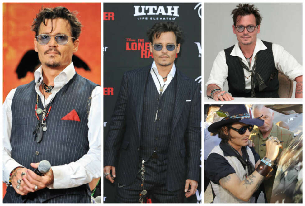 VEST: Hvis du er lei av å gå med skjorte og synes det er vanskelig å finne en ny vri, så bør du ta en titt på vårens mange vester. Johnny Depp sverger til en kul vest til ethvert antrekk, og får den til å se både pen, rocka og avslappet ut på en gang. VEST: Hvis du er lei av å gå med skjorte og synes det er vanskelig å finne en ny vri, så bør du ta en titt på vårens mange vester. Johnny Depp sverger til en kul vest til ethvert antrekk, og får den til å se både pen, rocka og avslappet ut på en gang.