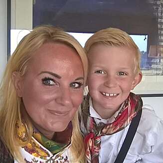 ERFAREN: Da yngstesønnen til Kristin Ruud, Nicolai ble født, hadde hun allerede blitt vant til å balansere karrieren og familielivet. ERFAREN: Da yngstesønnen til Kristin Ruud, Nicolai ble født, hadde hun allerede blitt vant til å balansere karrieren og familielivet.