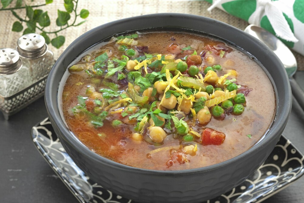 SUPPE 6: Marokkansk kikertsuppe. FOTO: Svein Brimi SUPPE 6: Marokkansk kikertsuppe. FOTO: Svein Brimi