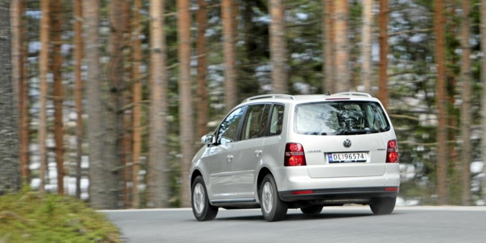STERK NOK: 1,9 TDI-motoren er gammel og støyer mer enn ferske konkurrenter, men har tilstrekkelig med krefter og går billig. STERK NOK: 1,9 TDI-motoren er gammel og støyer mer enn ferske konkurrenter, men har tilstrekkelig med krefter og går billig.