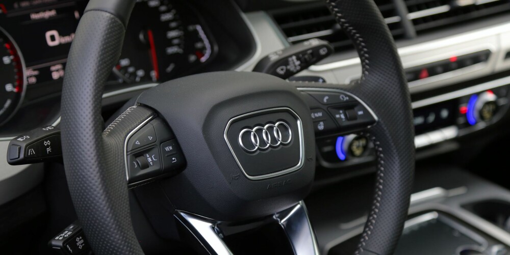 GJENNOMFØRT: Audi Q7 3,0 TDI kjennes kostbar i hver minste interiør- og utstyrsdetalj. GJENNOMFØRT: Audi Q7 3,0 TDI kjennes kostbar i hver minste interiør- og utstyrsdetalj.