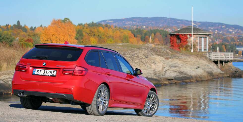 BRA PAKKE: BMW 320d xDrive Touring er en bil du neppe blir lei av med det første. BRA PAKKE: BMW 320d xDrive Touring er en bil du neppe blir lei av med det første.