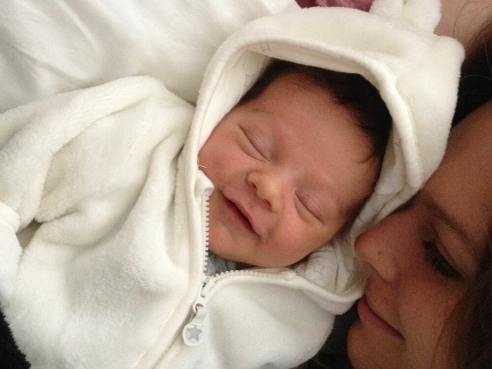 NYDELIG: Lille Kaitlin ble nesten mammas bursdagsgave. NYDELIG: Lille Kaitlin ble nesten mammas bursdagsgave.
