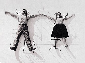 LEKNE DESIGNERE: Charles og Ray Eames tegnet noe av det beste verden har sett av møbler. LEKNE DESIGNERE: Charles og Ray Eames tegnet noe av det beste verden har sett av møbler.