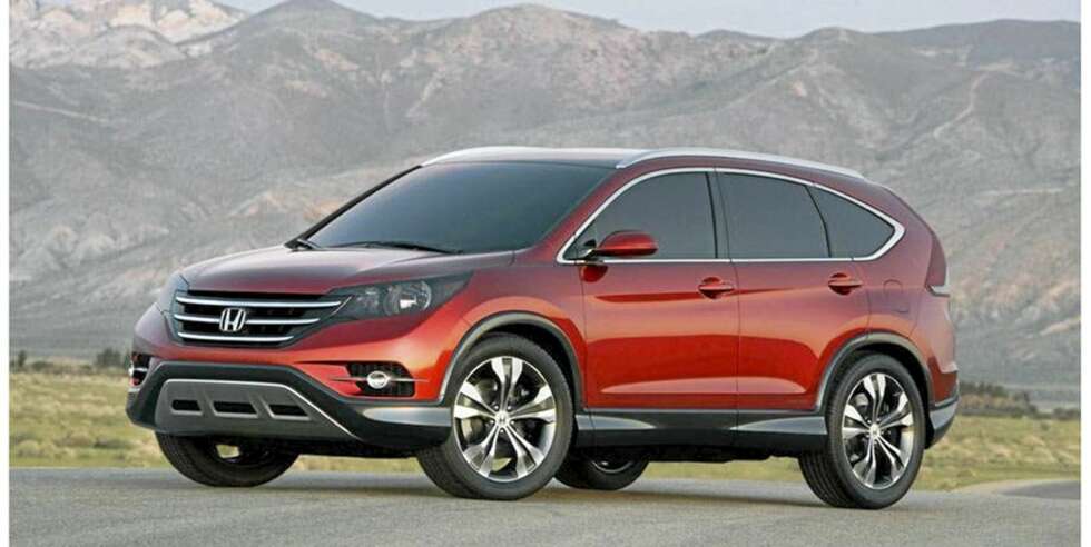 HONDA CR-V: Bildet viser en såkalt konseptutgave av CR-V. Bilen kommer på markedet i Europa om et års tid. FOTO: Honda HONDA CR-V: Bildet viser en såkalt konseptutgave av CR-V. Bilen kommer på markedet i Europa om et års tid. FOTO: Honda