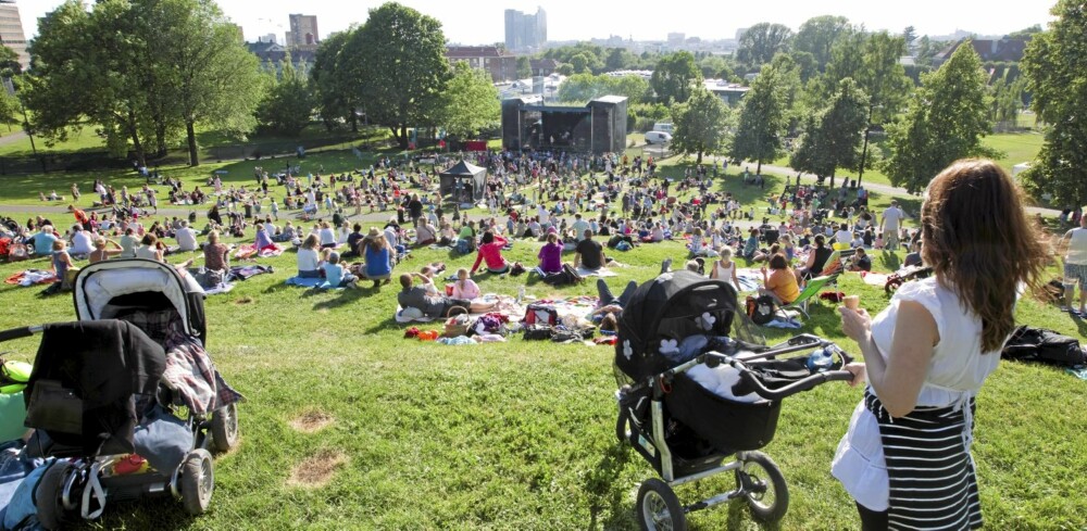 TØYENPARKEN: Her under Miniøya musikkfestival i juni år. TØYENPARKEN: Her under Miniøya musikkfestival i juni år.