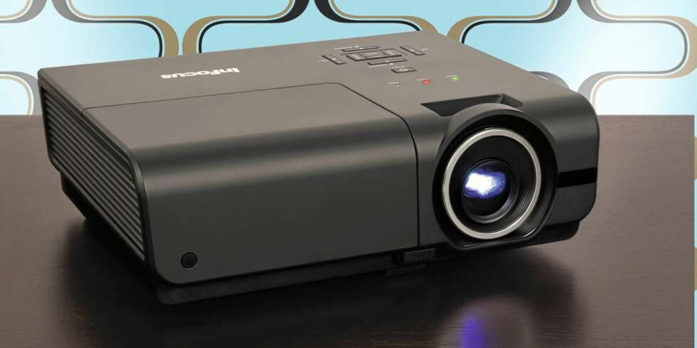 MØRK: InFocus SP8600 leverer et solid sortnivå. MØRK: InFocus SP8600 leverer et solid sortnivå.