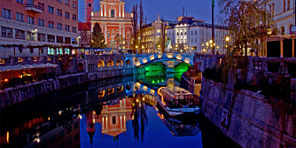 LJUBLJANA: Denen byen er en smeltedigel av kulturer. Pass på å få med deg det vakre slottet som troner i en åsside over byen. LJUBLJANA: Denen byen er en smeltedigel av kulturer. Pass på å få med deg det vakre slottet som troner i en åsside over byen.