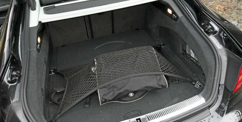 Med stor bakluke har Audi A7 Sportback fleksible lasteegenskaper. Med stor bakluke har Audi A7 Sportback fleksible lasteegenskaper.