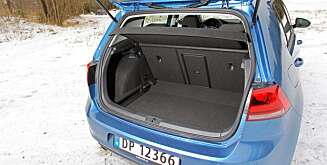 BAGASJE GOLF: 380-1270 liter BAGASJE GOLF: 380-1270 liter