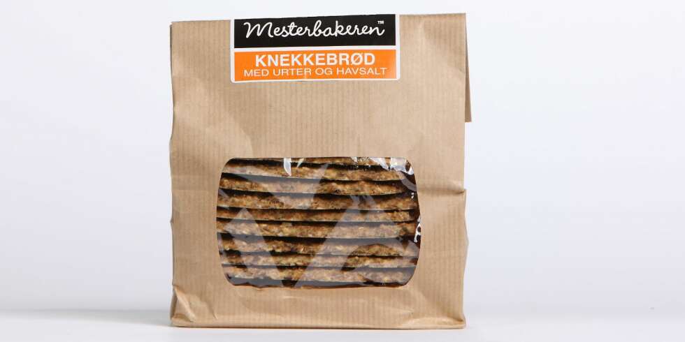 TEST AV HJEMMELAGDE KNEKKEBRØD: Knekkebrød med urter og havsalt. FOTO: Bjørn Inge Karlsen TEST AV HJEMMELAGDE KNEKKEBRØD: Knekkebrød med urter og havsalt. FOTO: Bjørn Inge Karlsen