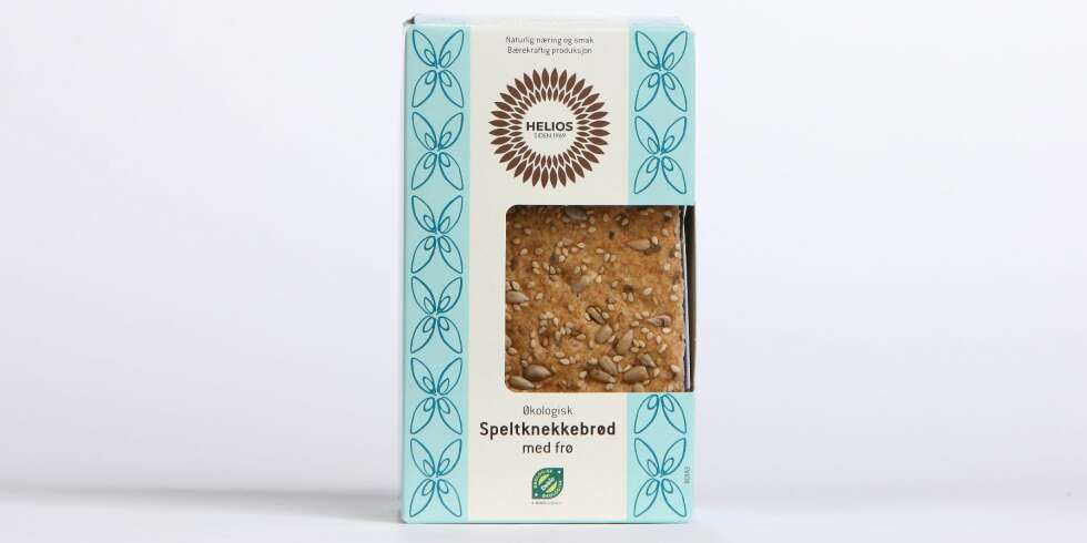 TEST AV HJEMMELAGDE KNEKKEBRØD: Økologisk Speltknekkebrød med frø. FOTO: Bjørn Inge Karlsen TEST AV HJEMMELAGDE KNEKKEBRØD: Økologisk Speltknekkebrød med frø. FOTO: Bjørn Inge Karlsen