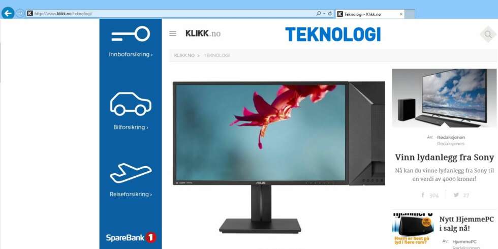 ENKEL: Internet Explorer er bedre enn sitt rykte. De seneste versjonene er blitt raskere og har fått et mer minimalistisk design. ENKEL: Internet Explorer er bedre enn sitt rykte. De seneste versjonene er blitt raskere og har fått et mer minimalistisk design.