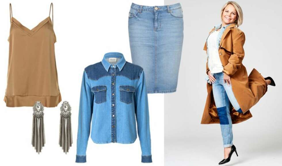 TINA HAR PÅ SEG: Kåpe fra Monki, kr. 800. T-skjorte fra Lindex, kr. 179. Jeans fra Never Denim, kr. 499. Sko fra Eurosko, kr. 699. Skjorte fra H&M, kr. 299. PRODUKTFORSLAG: Topp fra By Malene Birger, kr. 1299. Øredobber fra Bik Bok, kr. 199. Skjorte fra Ganni, kr. 1049. Skjørt fra Vivikes, kr. 499. TINA HAR PÅ SEG: Kåpe fra Monki, kr. 800. T-skjorte fra Lindex, kr. 179. Jeans fra Never Denim, kr. 499. Sko fra Eurosko, kr. 699. Skjorte fra H&M, kr. 299. PRODUKTFORSLAG: Topp fra By Malene Birger, kr. 1299. Øredobber fra Bik Bok, kr. 199. Skjorte fra Ganni, kr. 1049. Skjørt fra Vivikes, kr. 499.