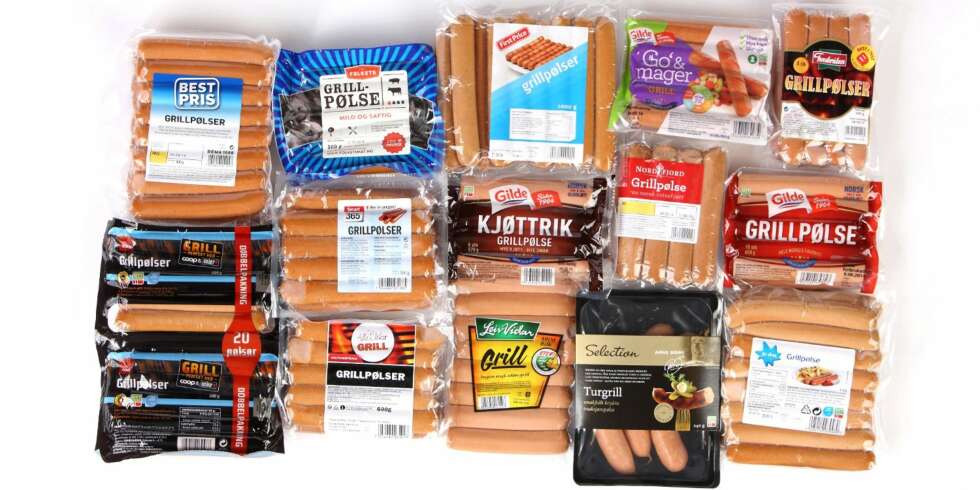 GRILLPØLSER: Klikk Helse har sammenlignet næringsinnholdet i 14 typer grillpølse. GRILLPØLSER: Klikk Helse har sammenlignet næringsinnholdet i 14 typer grillpølse.