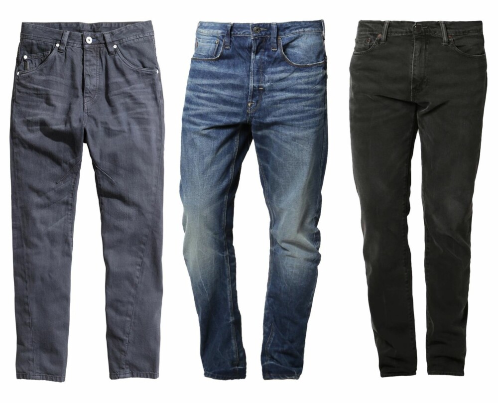 CARROT FIT: Jeans Tapered Fit fra H&M, kr 399. Type C 3D Loose Tapered - Slim Fit Jeans - medium aged fra G-Star, kr 1045. 508 Regular Tapered - Relaxed fit jeans - sort fra Levi's, kr 899. CARROT FIT: Jeans Tapered Fit fra H&M, kr 399. Type C 3D Loose Tapered - Slim Fit Jeans - medium aged fra G-Star, kr 1045. 508 Regular Tapered - Relaxed fit jeans - sort fra Levi's, kr 899.
