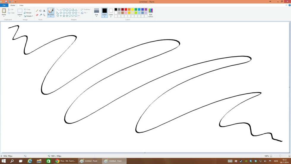 Touch har kommet for å bli. Gode gamle Paint er på plass i Windows 10 og fungerer med touch-skjerm. Touch har kommet for å bli. Gode gamle Paint er på plass i Windows 10 og fungerer med touch-skjerm.