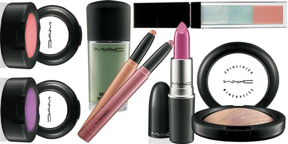 SUKKERTØY: Mac sin "Sugarsweet" look bruker sukkertøyfarger inspirert av fristelsene fra franske patisserier. SUKKERTØY: Mac sin "Sugarsweet" look bruker sukkertøyfarger inspirert av fristelsene fra franske patisserier.